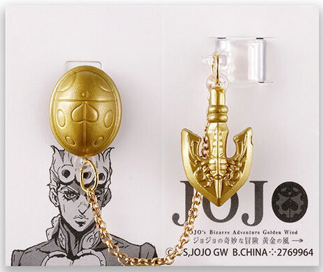 ジョジョの奇妙な冒険 イヤーカフコレクション【台紙画像 追加