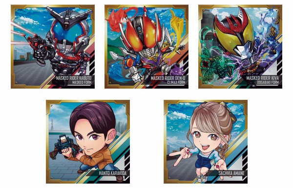 仮面ライダーシリーズ シールウエハースvol.3 全33種 シール画像