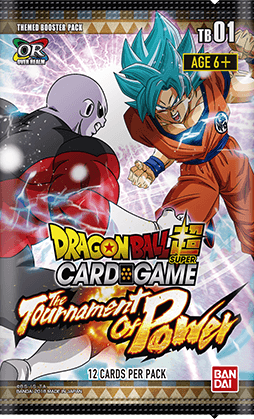 ドラゴンボール超カードゲーム テーマブースターパック The Tournament Of Power 商品仕様追加 5月25日発売 3 27更新 遊戯王 ドラゴンボール通販予約情報局