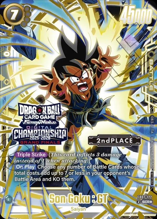 孫悟空 スリーブ チャンピオンシップ2025-2026 景品 DBFW】チャンピオンシップ『JAPAN FINAL』賞品一覧紹介【2025-2026