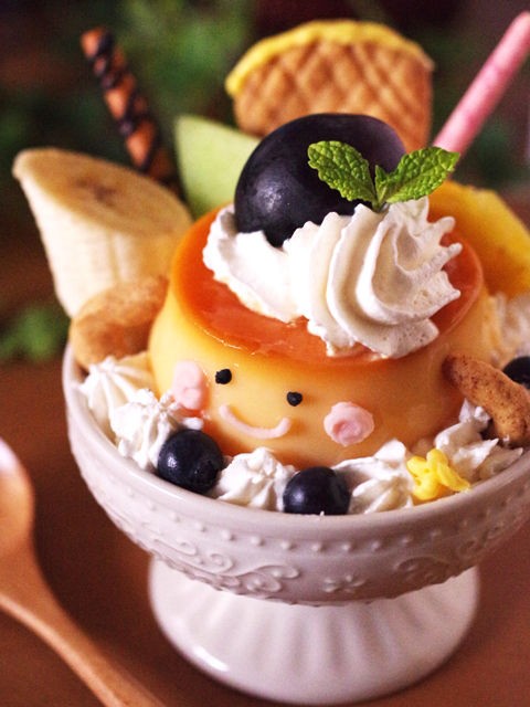 プリンちゃん の プリンアラモードひめ 絵本から飛び出した簡単おいしいおやつ めろんカフェ Powered By ライブドアブログ