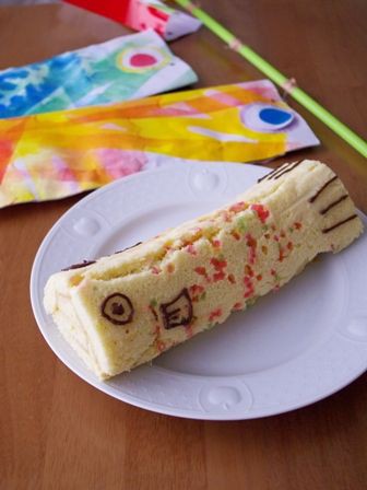 ホットケーキミックスでつくる こいのぼりケーキ めろんカフェ Powered By ライブドアブログ