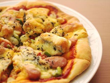 生地から手作り簡単ピザ 30分で焼けるピザ めろんカフェ Powered By ライブドアブログ