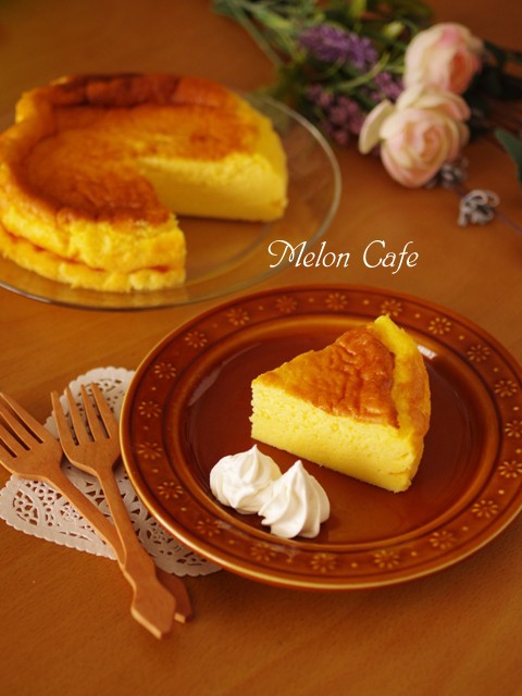 Hm ホットケーキミックス でつくる簡単スフレチーズケーキ 話題のレシピ入り ありがとうございます めろんカフェ Powered By ライブドアブログ