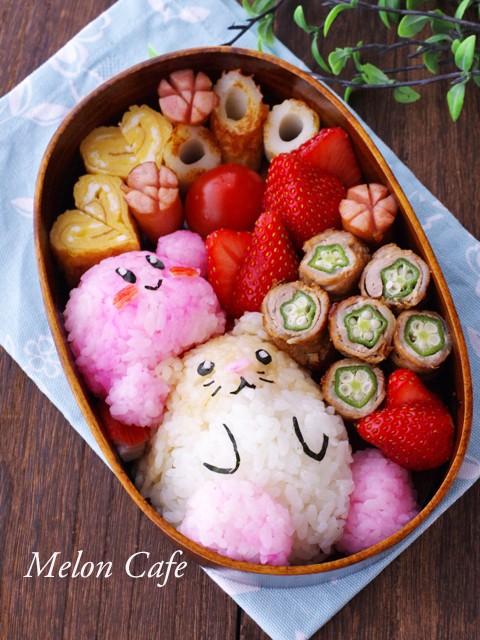 星のカービィのキャラ弁当 星のカービィ2 から 今度はカービィとクー めろんカフェ Powered By ライブドアブログ