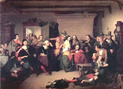 魔女狩りの狂気 裁判で火刑と判決され 火あぶりにされる被害者の絵画 12点 メメント モリ 西洋美術の謎と闇