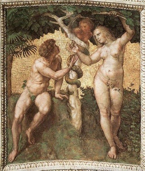 禁断の果実を採るアダムとイブの絵画12選 蛇の悪魔に誘われ 二人は罪を背負う メメント モリ 西洋美術の謎と闇