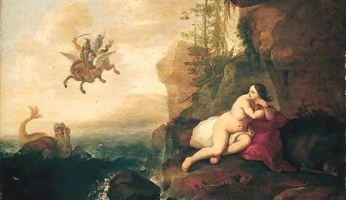 絵画11点 ギリシャ神話の英雄ペルセウスが アンドロメダを怪物から救出する瞬間 メメント モリ 西洋美術の謎と闇