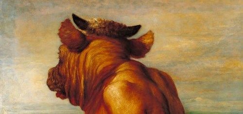 ミノタウロスの絵画12点 迷宮ラビリンスの奥に幽閉された 悲しき牛頭