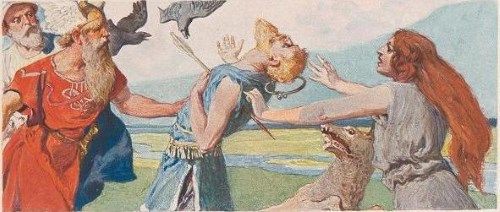 絵画11作品 北欧神話の光の神バルドルは ロキに騙された弟ホズに殺される メメント モリ 西洋美術の謎と闇