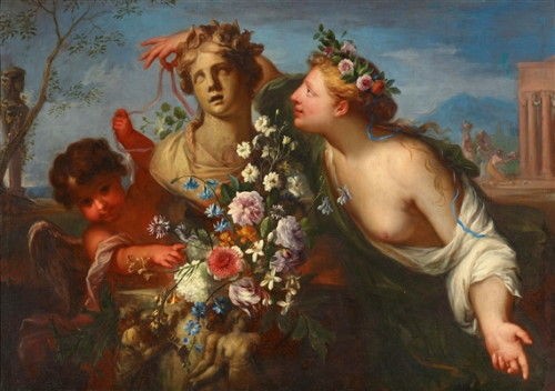 フローラの絵画13点 美を表現する媒体として描かれたローマ神話の花と豊穣の女神 メメント モリ 西洋美術の謎と闇