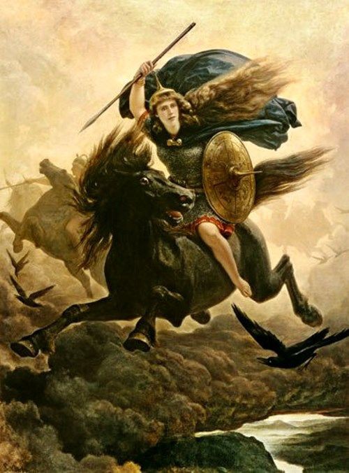 北欧神話の戦乙女ヴァルキリーの絵画12選 戦死した者をヴァルハラへ導く使者 メメント モリ 西洋美術の謎と闇