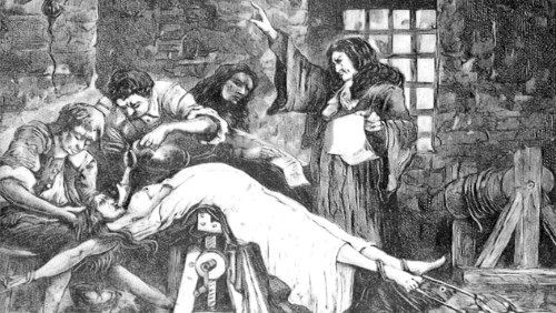 残酷な拷問方法 魔女狩りの被害者はむごい拷問にかけられ 自白を強要