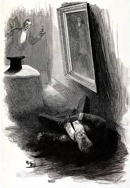 ドリアン グレイの肖像 ジキルとハイドの挿絵12点 善悪が分裂した二人の紳士 メメント モリ 西洋美術の謎と闇