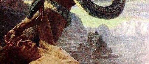 ロキの捕縛の絵画11点 北欧神話の裏切者はラグナロクまで毒蛇の罰を受け続ける メメント モリ 西洋美術の謎と闇