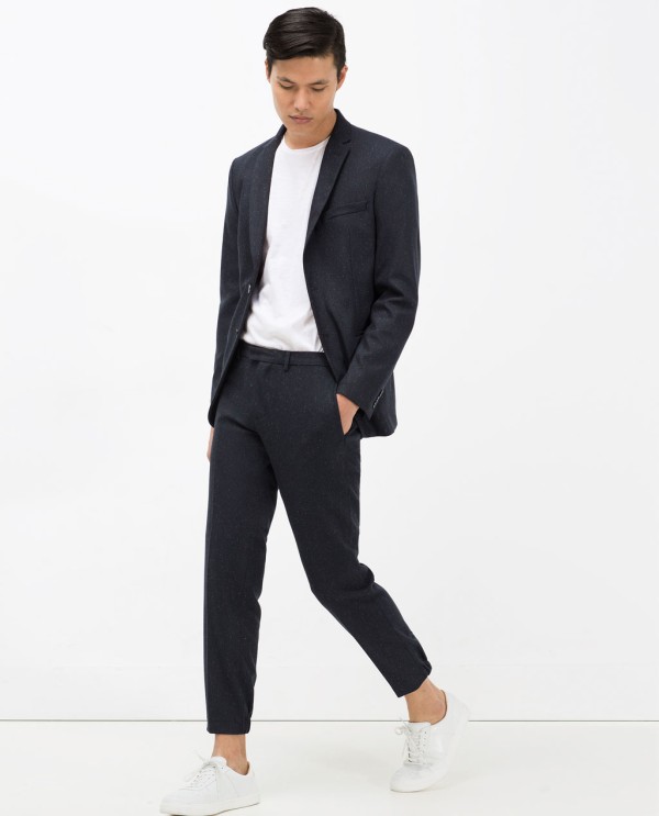 Zara ザラ のスーツ 春 メンズファストファッションナビ