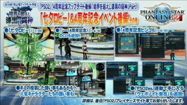 Pso2放送局第43回アップデート情報などのまとめ だらだらpso2