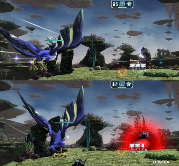 トリムバレットのスリップダメージ部分でチェイントリガーのチェイン数を稼げます だらだらpso2