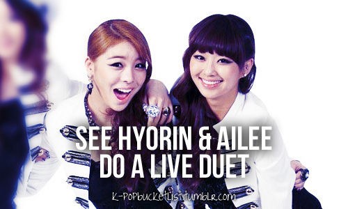 Ailee Hyorin Sistar がデュエットする Let It Go Music Core K Popの端っこ
