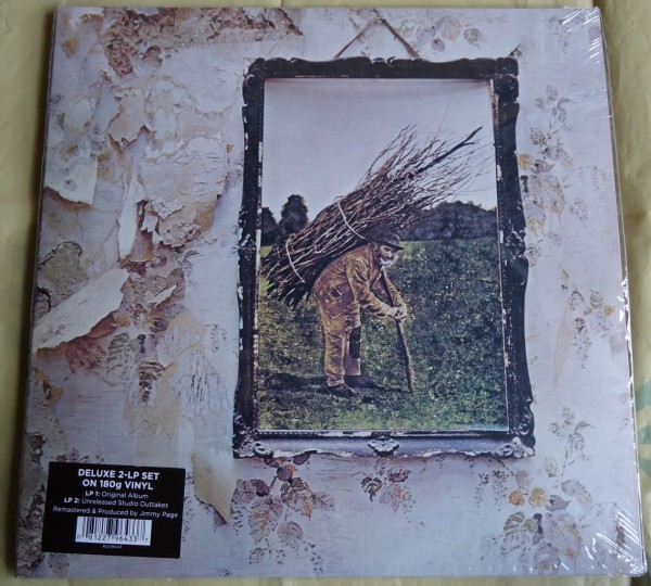 LED ZEPPELIN IV:DELUXE 2LP SET : マーメイド号の紙ジャケだけ LED ZEPPELIN IV:DELUXE 2LP SET : マーメイド号の紙ジャケだけ