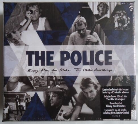 THE POLICE/EVERY MOVE YOU MAKE:THE STUDIO RECORDINGS(6CD BOX 