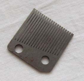 オルゴールの源「櫛歯」の雑感 : オルゴールきまぐれノオト