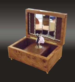 オルゴールとダンシング・ドール付きの宝石箱の話 : オルゴール