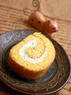 蒜山ジャージー 無糖生クリームロールケーキ めし日記