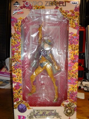 一番くじ ジョジョの奇妙な冒険 B賞 ジャイロ・ツェペリ フィギュア 一番くじ ジョジョの奇妙な冒険 Part7 スティール・ボール・ラン