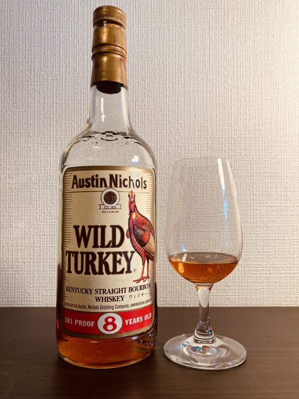 ワイルドターキー8年 メンチ切り(1990年代流通) テイスティング 評価No