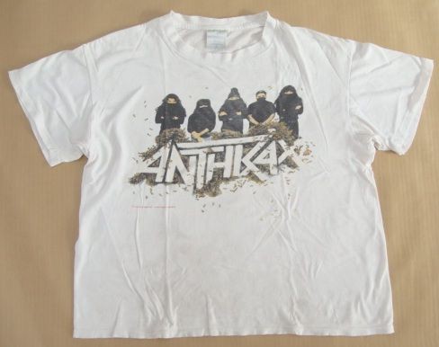 ANTHRAX/アンスラックスTシャツ 91年！！ : メタルTシャツ博物館