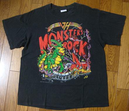 MONSTERS OF ROCK/モンスターズ オブ ロックＴシャツ 88年!! : メタルT