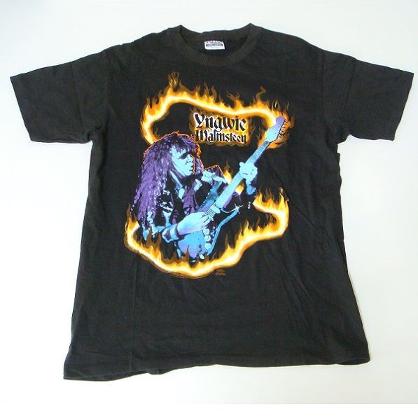 イングヴェイ・マルムスティーン Tシャツ!! 92年Fire ＆ Ice : メタルTシャツ博物館