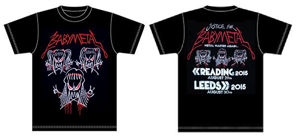 BABYMETAL THE ONE 2015限定 Tシャツ XL - メルカリ