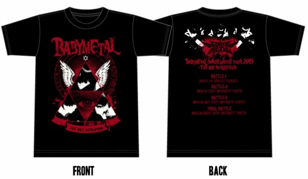 BABYMETALのＴシャツ人気投票 : BABYMETALの楽園（旧）