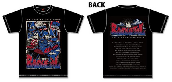 超激レア 未開封 BABYL 2015年黒ミサ Tシャツ L BABYMETALの歴史－Tシャツの歴史（2015） : BABYMETALの楽園（旧）