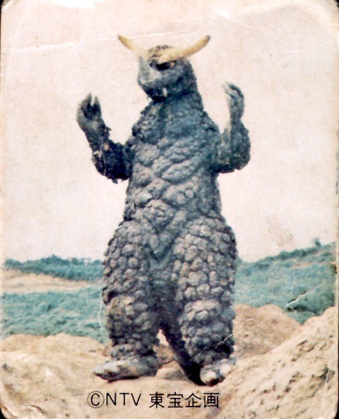 ぶたのはな 行け！ 東宝怪獣セット その1 ツノシルバー⁄ブルマン