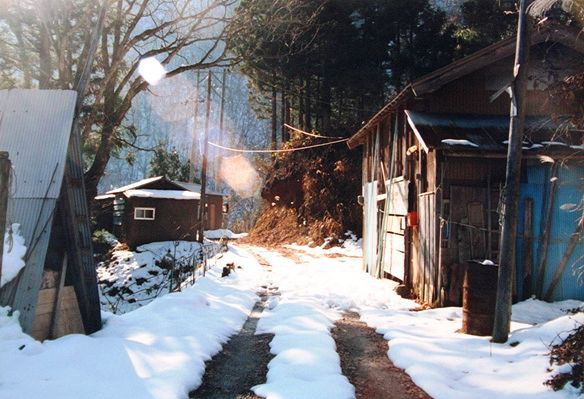 旧徳山村を訪ねて⑧「櫨原冬日」 : Blue Stars 旧徳山村を訪ねて⑧「櫨原冬日」 : Blue Stars