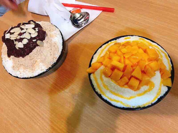 ティータイムに韓国かき氷 Sonya Bakery インドへ行こう