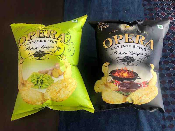 インドのプレミアムポテチoperaにワサビ味が インドへ行こう