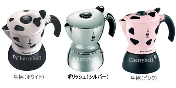 Bialetti Mukka Express ムッカエキスプレス ピンク 易き 牛柄