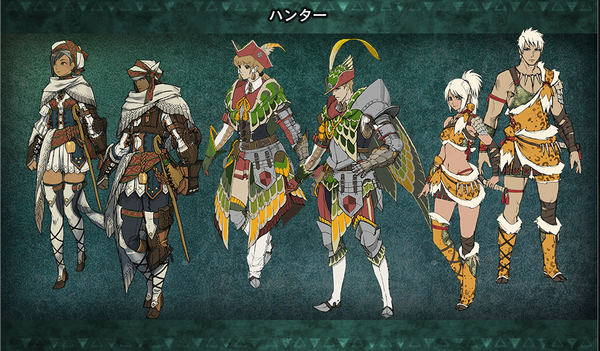 Mh4g Mhxスレ 公式のハンター見た なんだあの詐欺イラスト モンハンっ娘まとめ速報4g