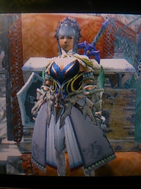 Mhx 女キャラ装備 ゼルダ弓用の聖属性っぽい奴の剣士版をマスターソード用に作ってみた モンハンっ娘まとめ速報4g