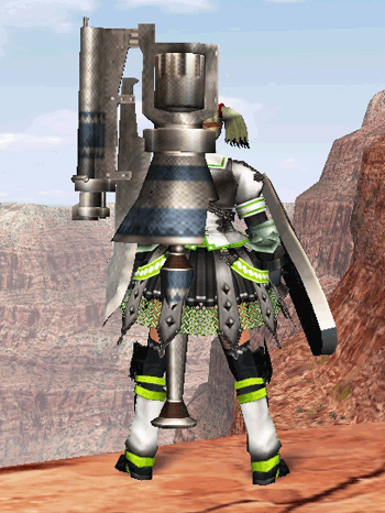 なち ガンス娘 近衛隊正式銃槍で奮戦中よ 第17回 狩猟生活は見た目よ Mhf Gブログ