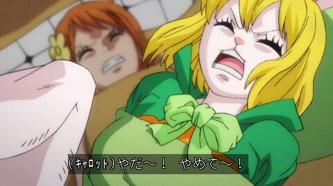 ワンピースアニメ感想995話 ヤマトの横乳作画がガチでヤバすぎる あにこぱす