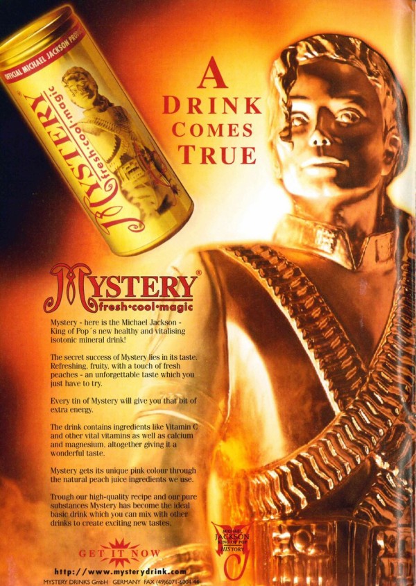 MYSTERY (drink) / Oct. 1996 - 1997 : MichaeLife