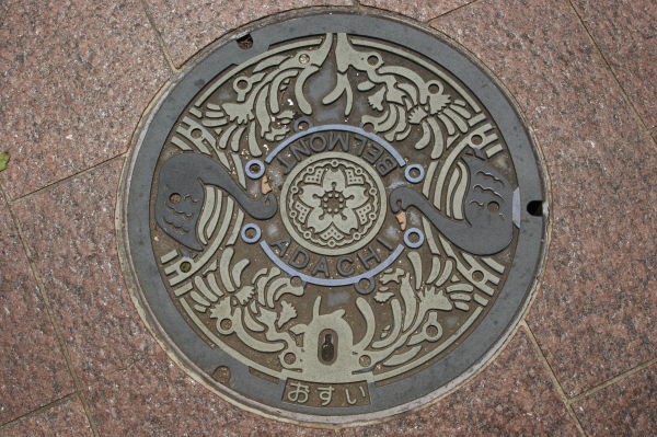 竹ノ塚マンホール蓋通りの謎にせまる！ : みちくさ学会