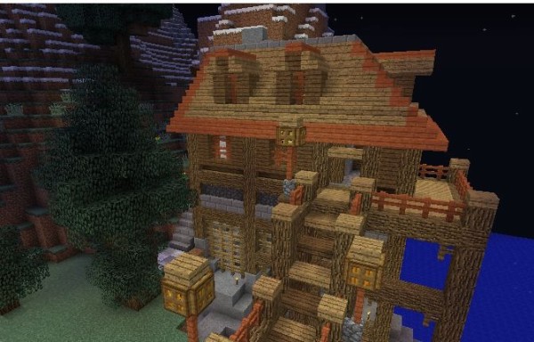 作者近影 キュリさんぽ 岩肌に山荘を作る マイクライズム