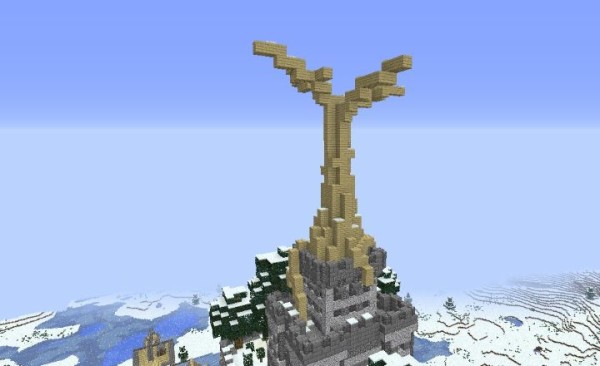 日刊doyasugoteine2雪の街 第35号 18 09 08 マインクラフト Minecraft White Town マイクライズム