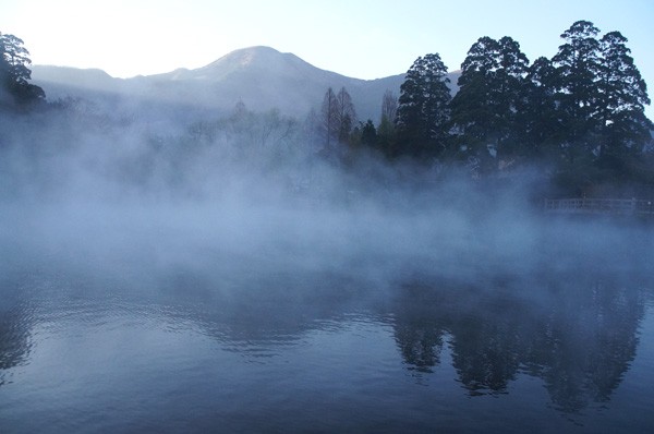 朝霧の金鱗湖 Mi Destino Blog